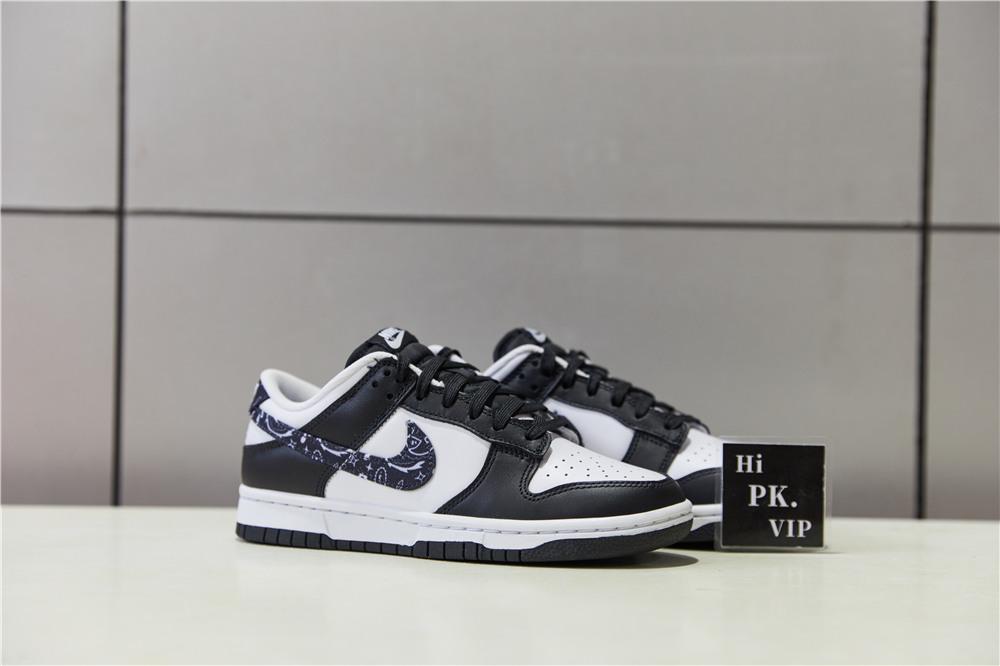 Pk God Nike Dunk Low Black Paisley retail materials ready to ship